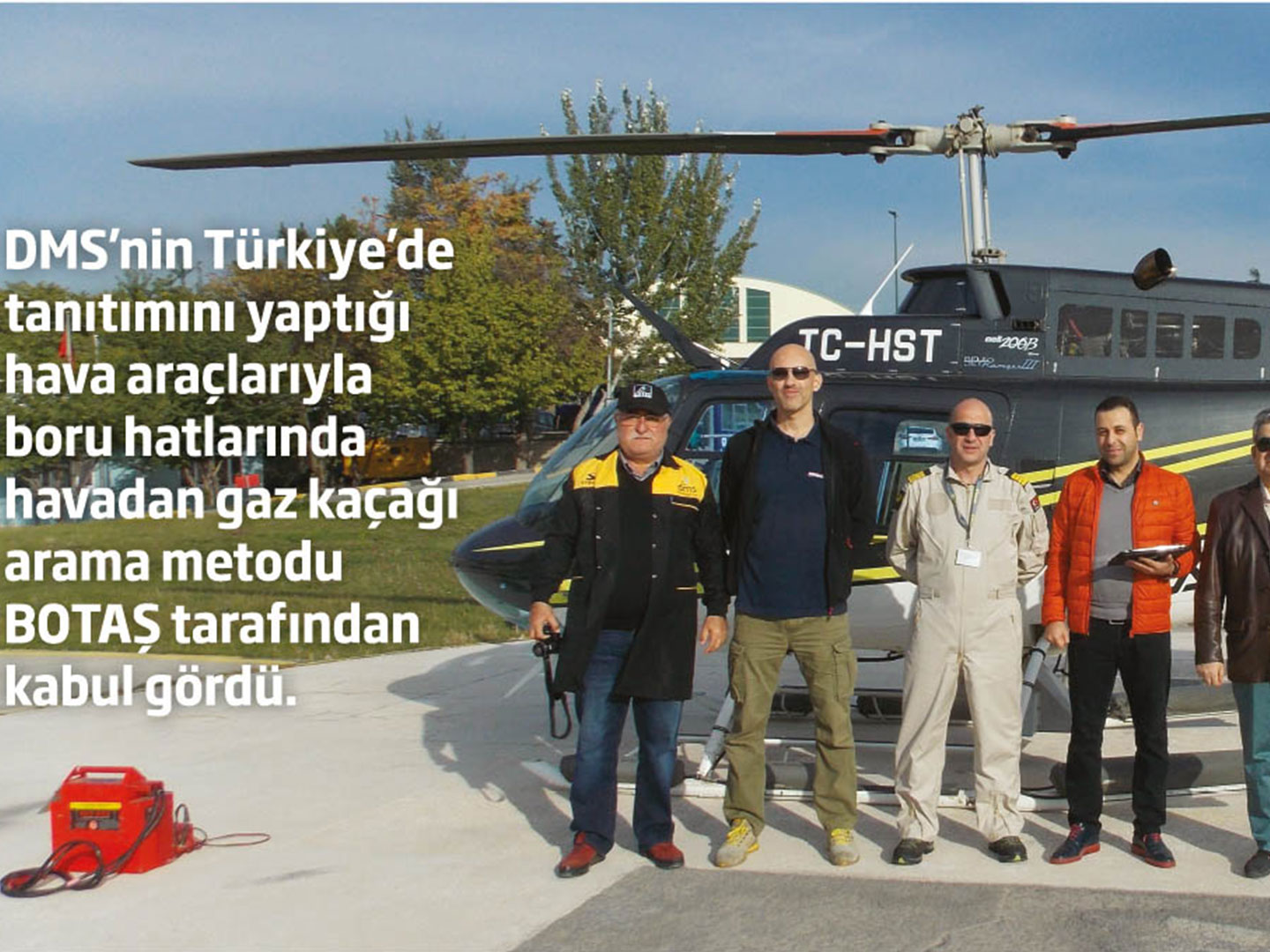 DMS Doğalgaz:Sensit Türkiye-Gaz Kaçak Tespit